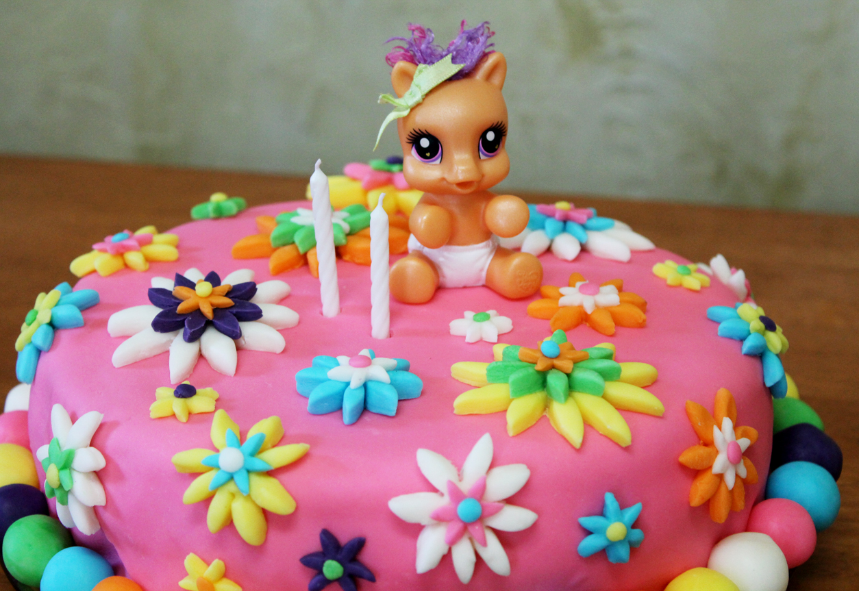 Birthday Cake for Kids - Disney theme cake - Two tier cake – Creme Castle